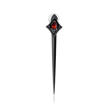 Pierce | Single & Paired Matte Black Earring