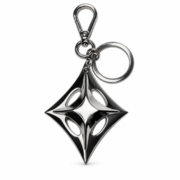 Spinning Star Keychain